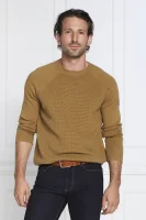 Sweter | Regular Fit Calvin Klein musztardowy