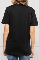 T-shirt Smoke | Loose fit Dsquared2 czarny