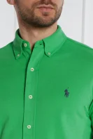 Koszula | Regular Fit | pique POLO RALPH LAUREN zielony