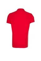 Contrast Collar Rugger Polo Gant red