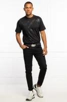 футболка | regular fit Versace Jeans Couture чорний