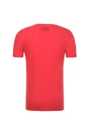 T-shirt Cut Back GUESS czerwony