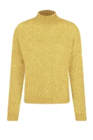 Turtleneck Suzanny | Relaxed fit | with addition of wool HUGO yellow