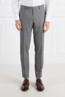 wool trousers denz | regular fit Oscar Jacobson charcoal