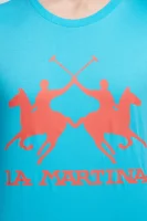 футболка | regular fit La Martina блакитний