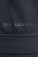 худі | regular fit Karl Lagerfeld темно-синій