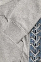 Sweatshirt F-Myx | Loose fit Diesel ash gray