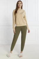Bluza | Classic fit Hugo Bodywear camel