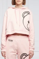 худі | cropped fit Moschino Underwear пудрово-рожевий