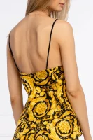Silk top | Regular Fit Versace yellow