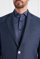Бавовняна піджак Fogerty | Regular Fit Oscar Jacobson темно-синій