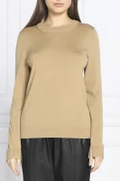 woolen sweater feganas | regular fit BOSS BLACK 	camel	