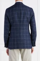 Лляна піджак | Regular Fit | з додаванням шовку Oscar Jacobson темно-синій