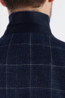 Linen blazer | Regular Fit | with addition of silk Oscar Jacobson navy blue