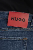 Jeansowe szorty 634/S | Tapered HUGO granatowy