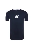 T-shirt Armani Exchange granatowy