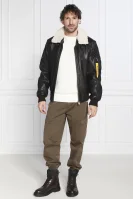 Leather jacket | Regular Fit Milestone brown