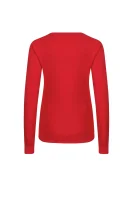 Bluza | Regular Fit Tommy Hilfiger czerwony