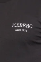 футболка | regular fit Iceberg чорний