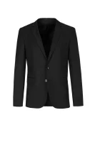 Wool blazer RYAN CYL | Extra slim fit BOSS BLACK black