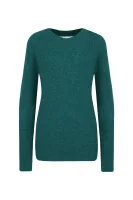 Sweater VALLIS | Loose fit | with addition of wool Tommy Hilfiger green