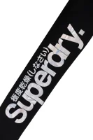 Legginsy Metallic Logo Superdry czarny