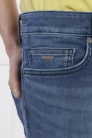 Jeansowe szorty Delaware | Slim Fit BOSS ORANGE niebieski