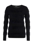 Sweter AZIRA | Regular Fit | z dodatkiem wełny Gas czarny
