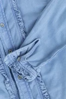 Koszula Frilly Pepe Jeans London błękitny