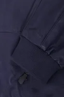 kurtka skórzana Versace Jeans granatowy