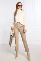 Wool turtleneck | Regular Fit | with addition of silk Peserico beige