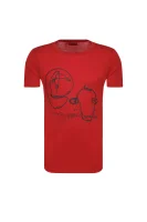 T-shirt Dears | Relaxed fit HUGO czerwony