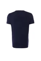Printed T-shirt GUESS navy blue