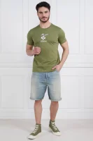 T-shirt ICEBERG X LOONEY TUNES | Regular Fit Iceberg zielony