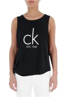 Bluzka | Regular Fit Calvin Klein Swimwear czarny