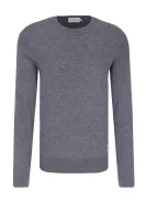 Sweter | Regular Fit | z dodatkiem wełny Calvin Klein szary