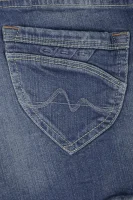 Szorty Ripple | low waist | Slim Fit Pepe Jeans London niebieski