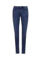 Jeansy J28 | Super Skinny fit Armani Jeans granatowy