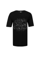 T-shirt Karl Galaxy | Loose fit Karl Lagerfeld czarny