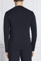 Longsleeve Mix&Match LS-Shirt R | Regular Fit BOSS BLACK granatowy