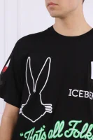 T-shirt ICEBERG X LOONEY TUNES | Regular Fit Iceberg czarny