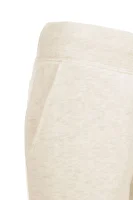 Spodnie dresowe cotton Tommy Hilfiger kremowy