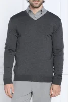 бавовняний светр | slim fit Stenströms сірий