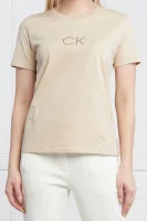 T-shirt SHINE | Regular Fit Calvin Klein beige