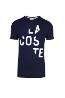 T-shirt Lacoste granatowy