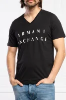 T-shirt | Slim Fit Armani Exchange czarny