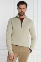 Sweter Kanobix | Regular Fit | z dodatkiem kaszmiru BOSS ORANGE beżowy