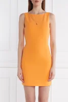 Sukienka Patrizia Pepe pomarańczowy