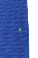 Polo Plisy BOSS GREEN niebieski