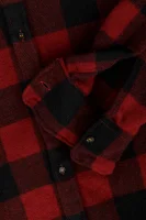 Wełniana koszula | Regular Fit Dsquared2 czerwony